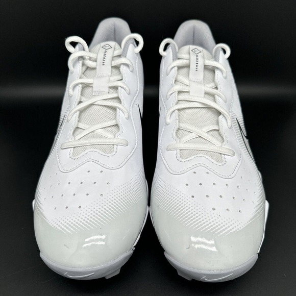 Nike Alpha Huarache Keystone White Baseball Cleats DJ6525-100 Men Sz 14 NWT - Picture 2 of 9